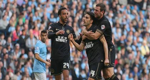 مانشستر سيتي يدفع ثمن تهاونه ويودع كأس الاتحاد على يد ويجان